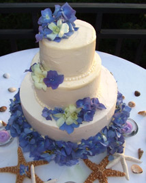 Katilady Catering - Hydrangea Ccake